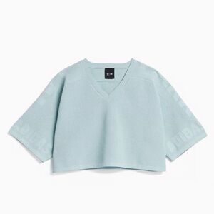 adidas x Ivy Park Knit Crop Jersey Inclusive Women's Short-Sleeve T-Shirt